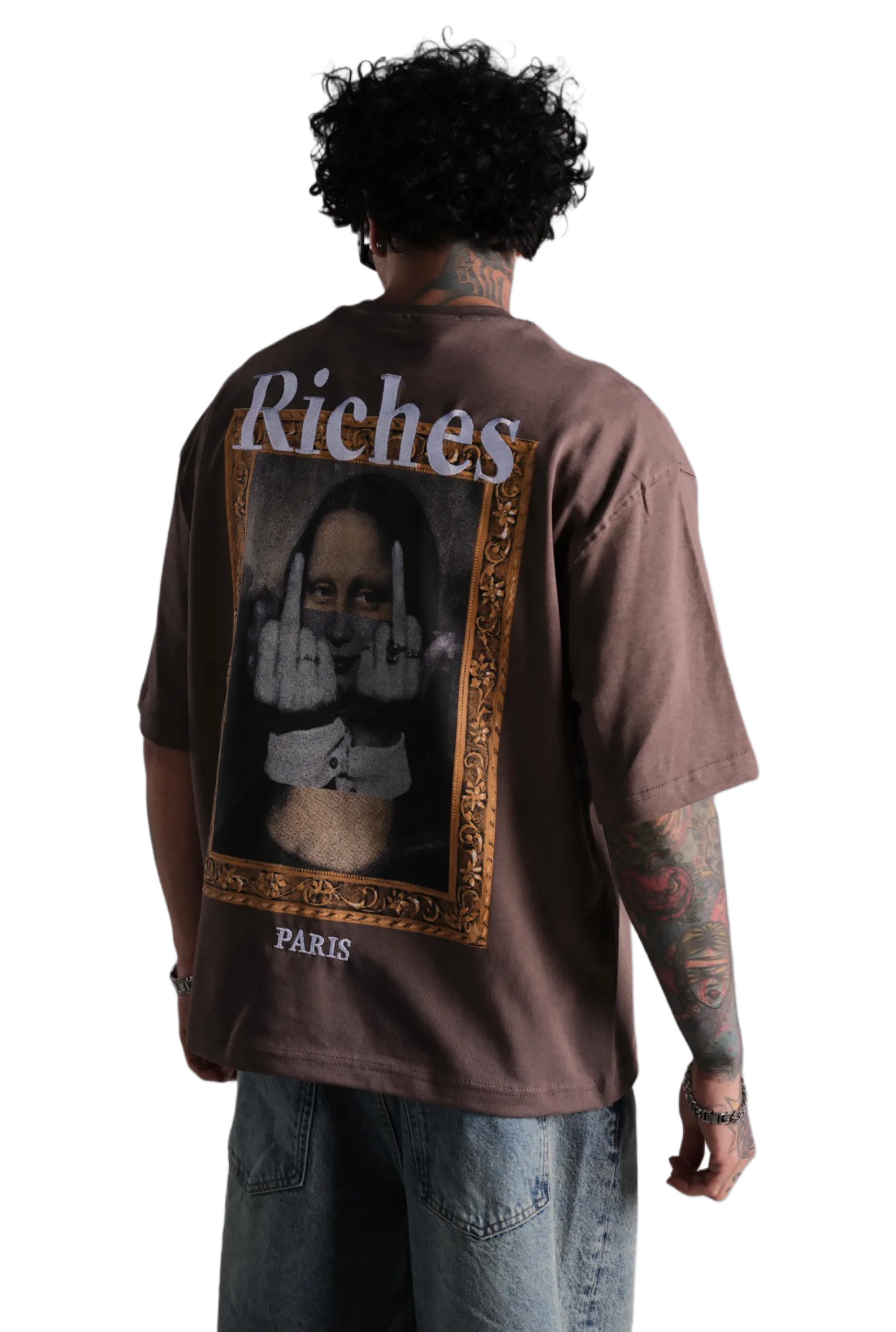 T-Shirt Joconde F*ck de Riches Paris