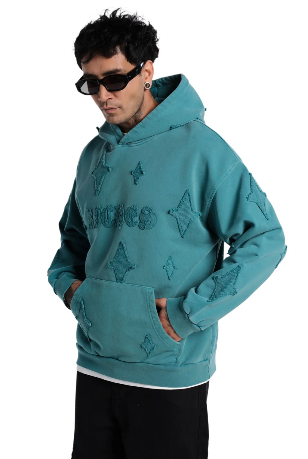Sweat à Capuche étoile de Riches Paris