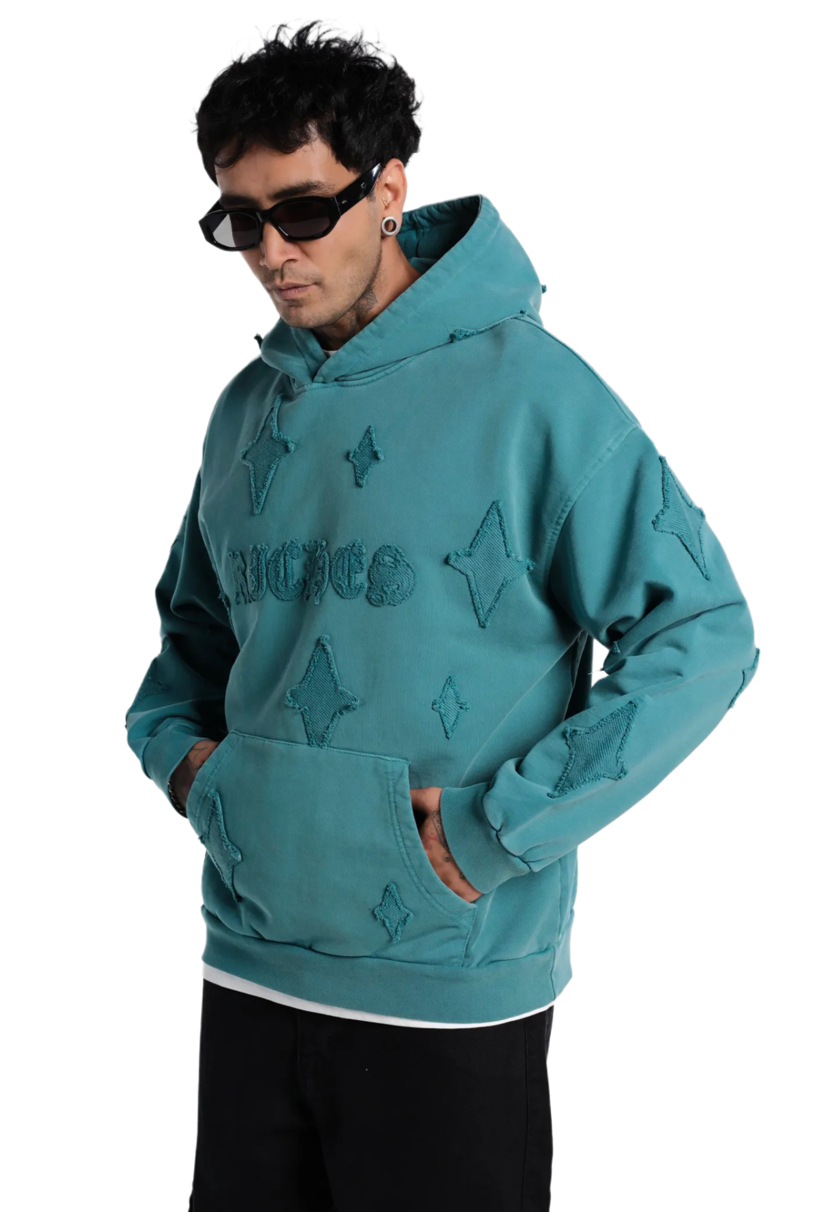 Sweat à Capuche étoile de Riches Paris