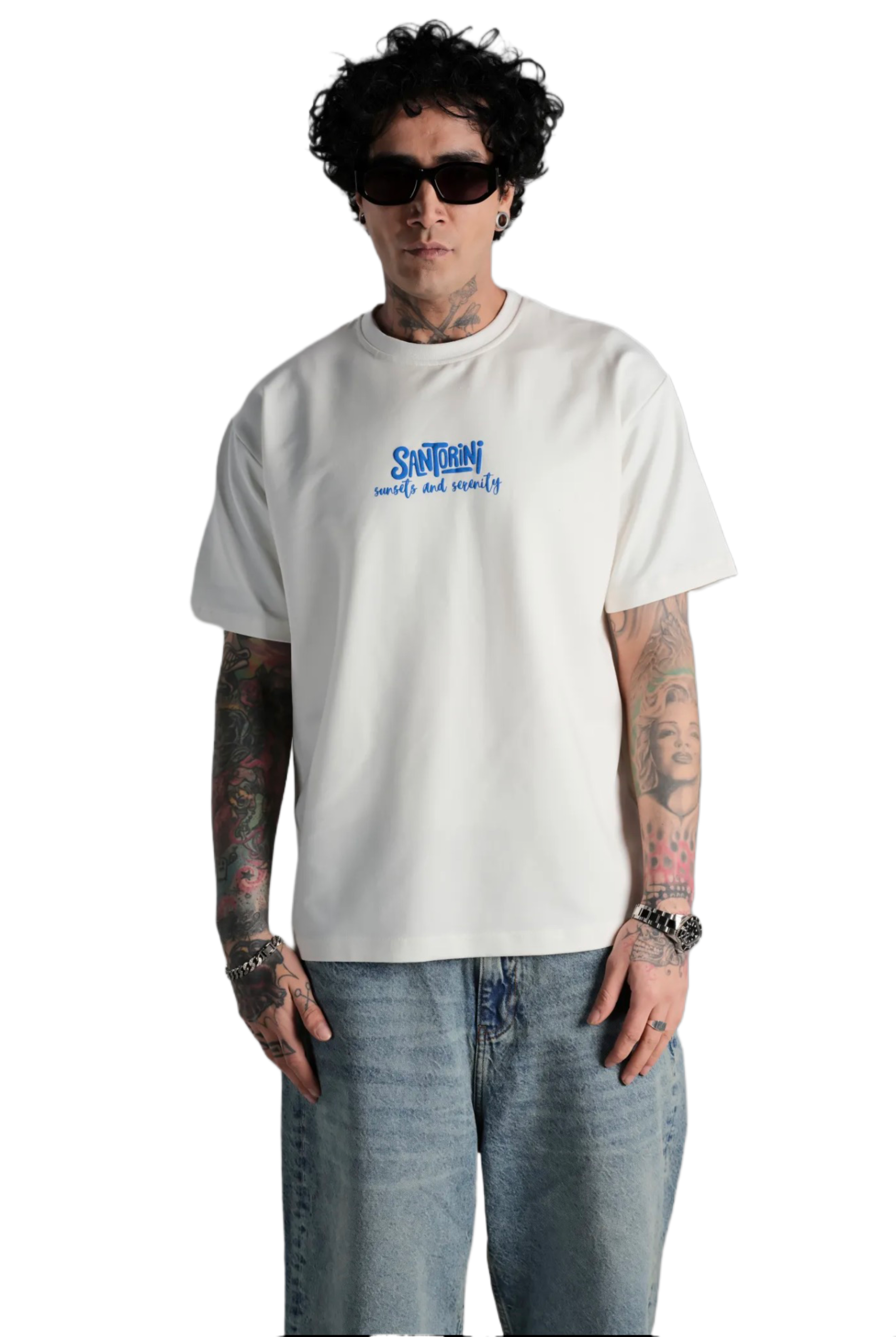 T-Shirt Santorini Oversized de Riches Paris