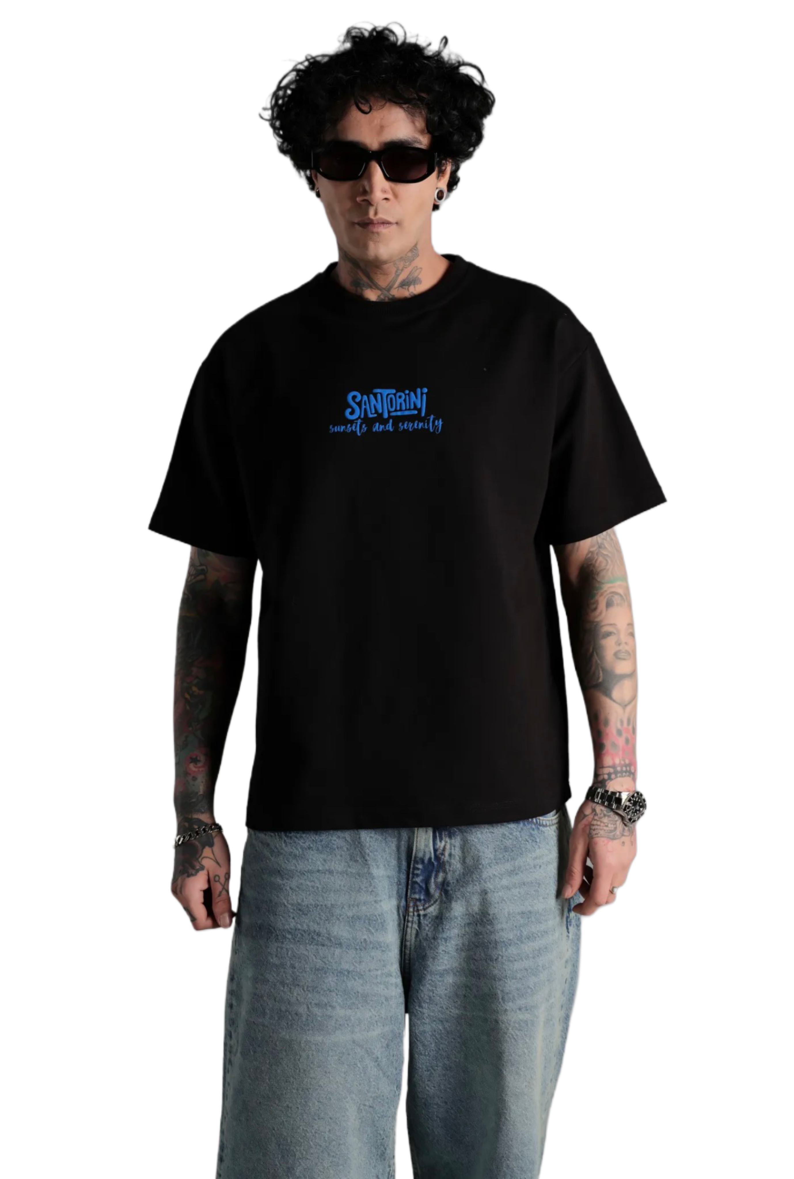 T-Shirt Santorini Oversized de Riches Paris
