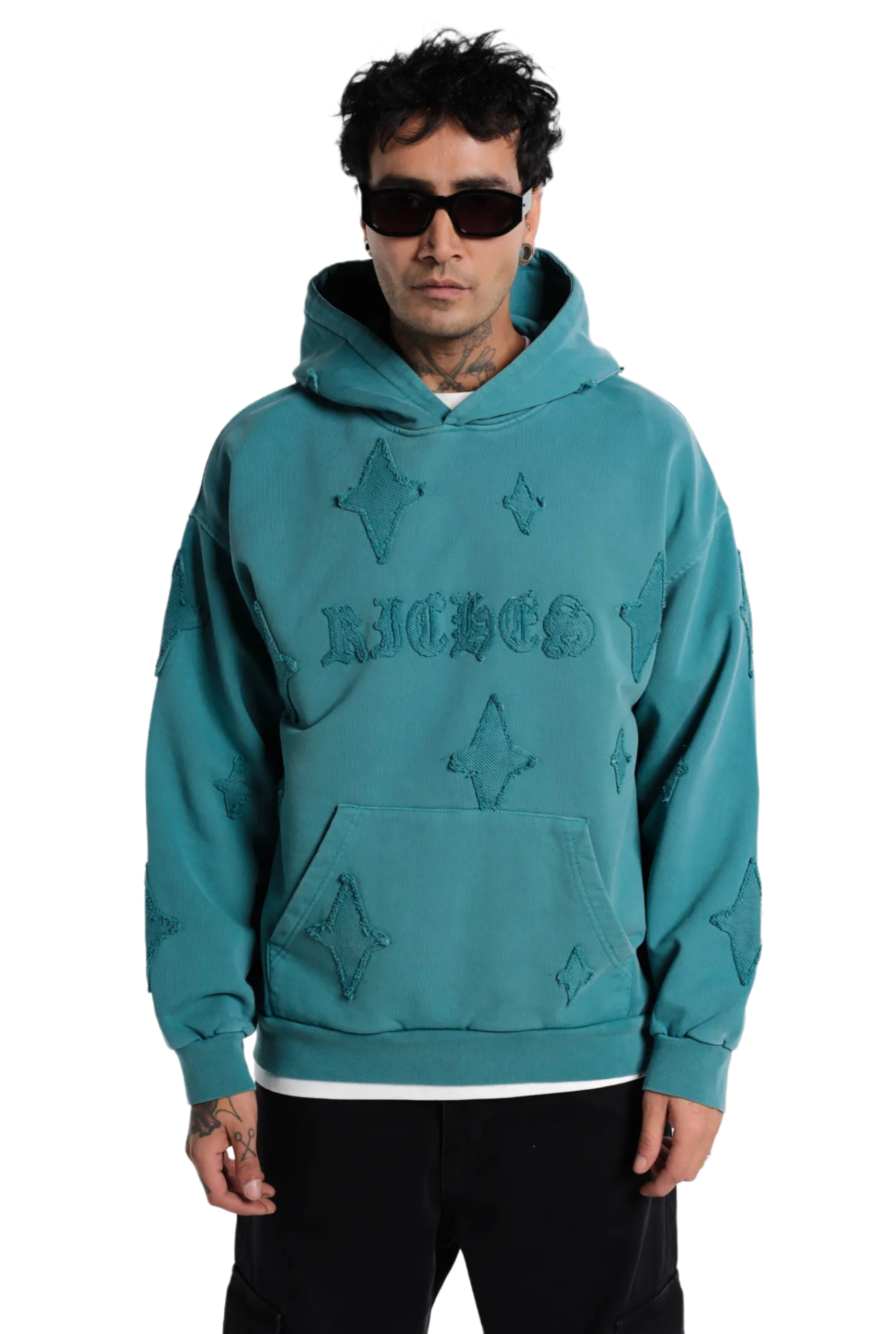 Sweat à Capuche étoile de Riches Paris