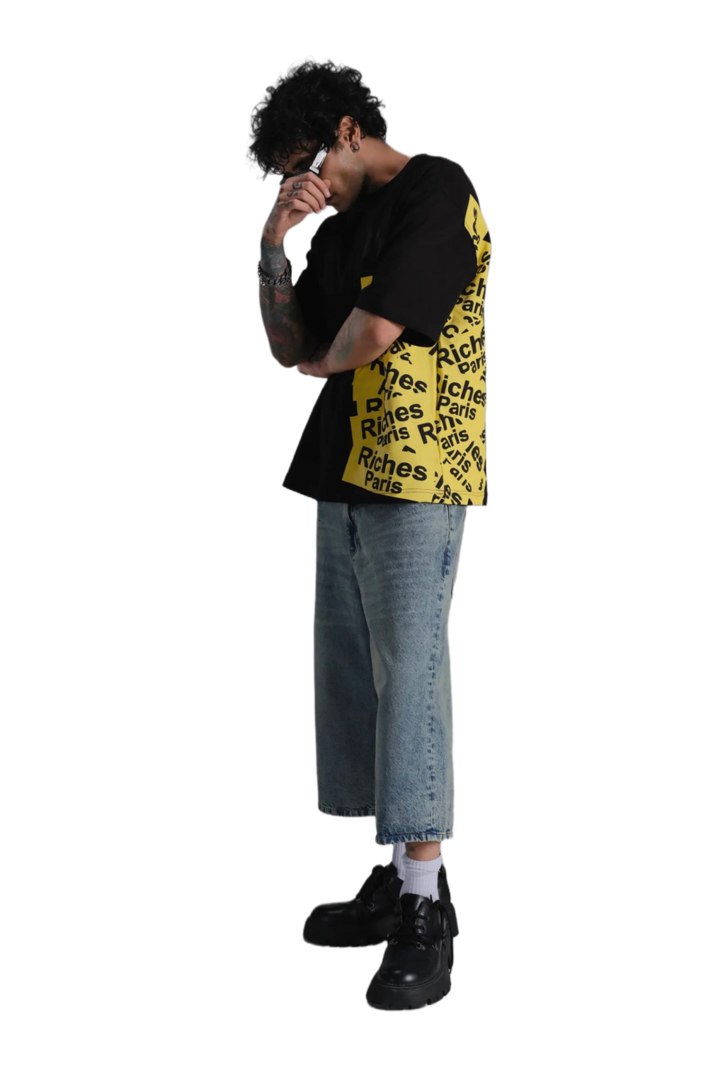 T-Shirt Scotch Jaune de Riches Paris