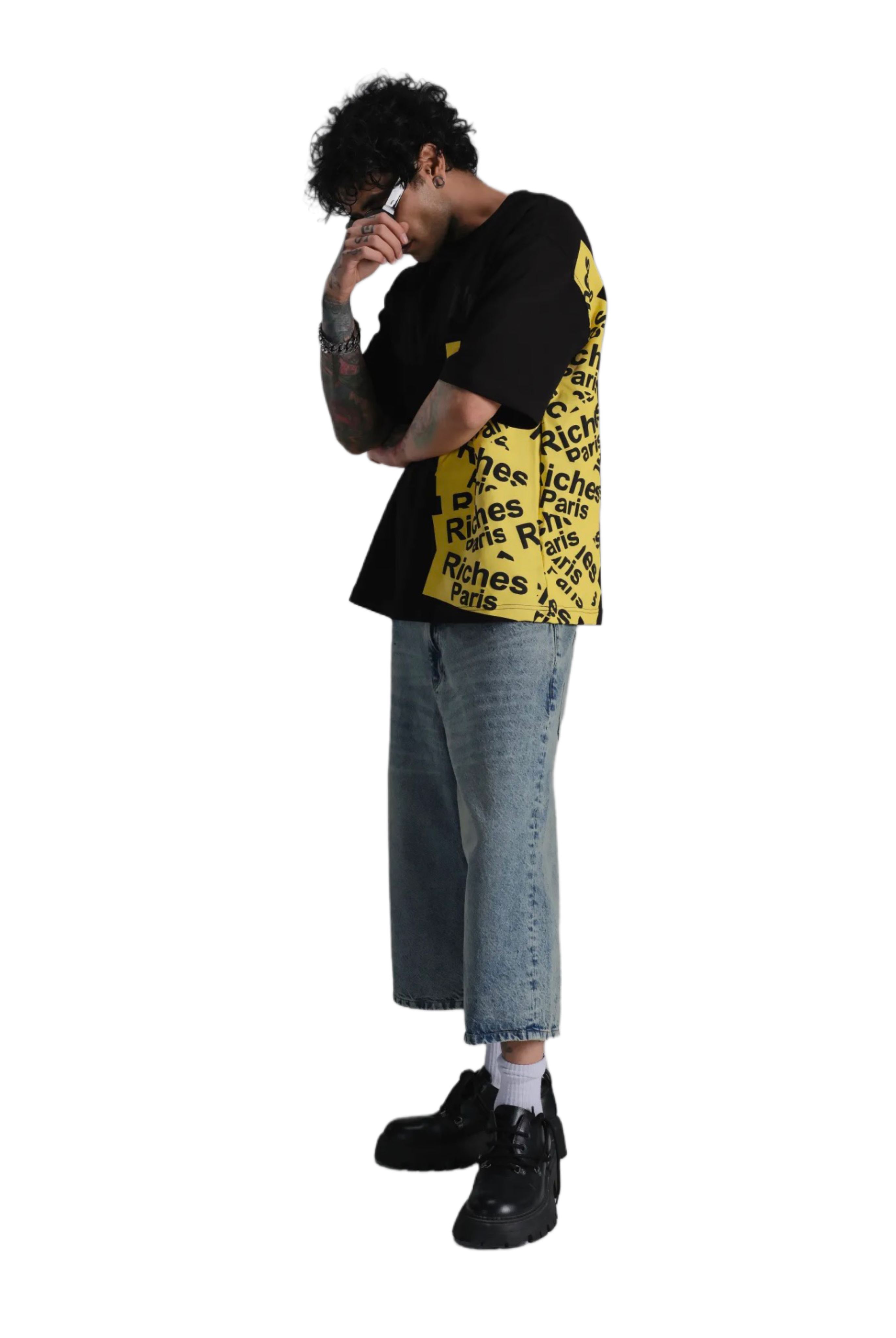 T-Shirt Scotch Jaune de Riches Paris