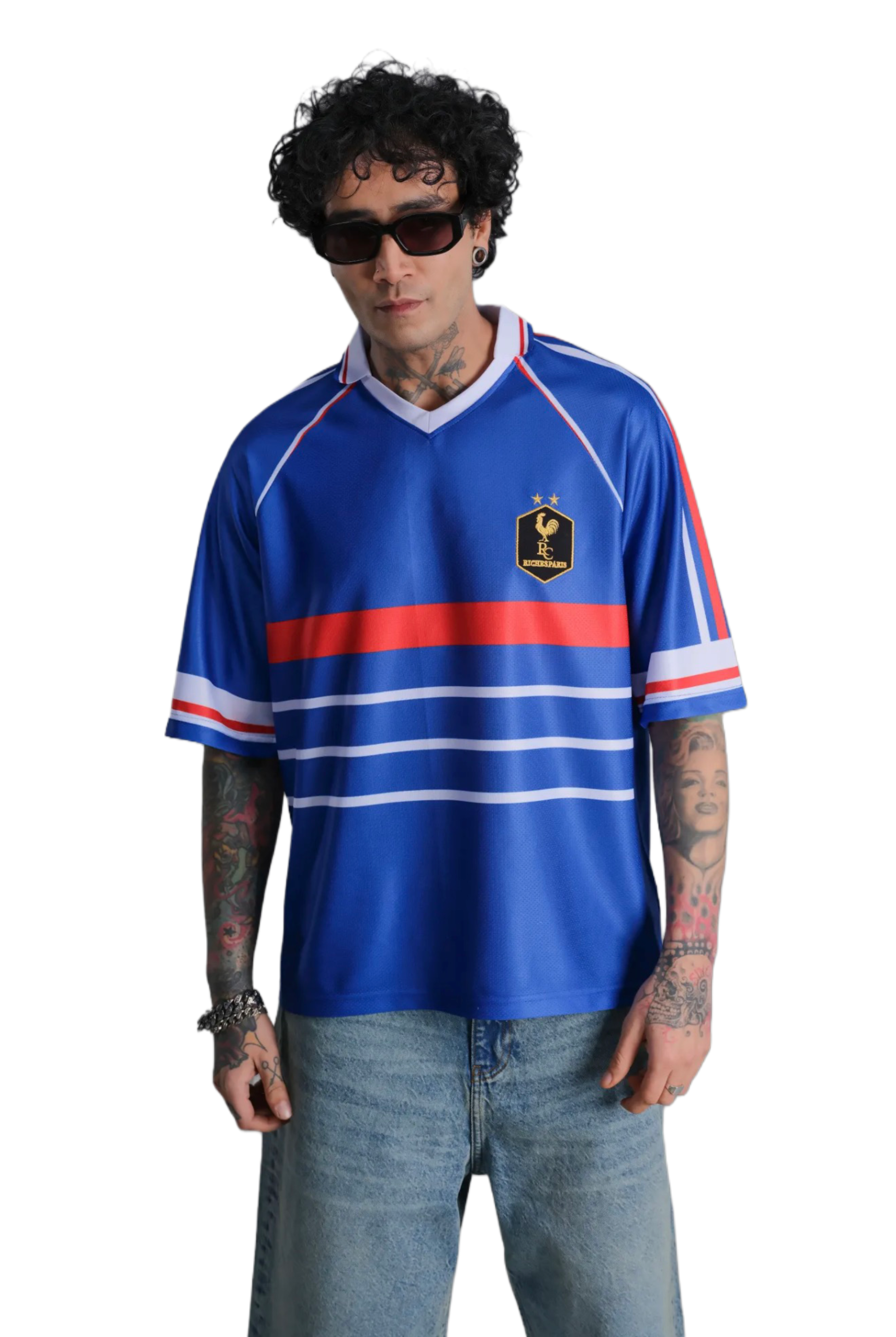 Maillot Vintage Oversize édition France