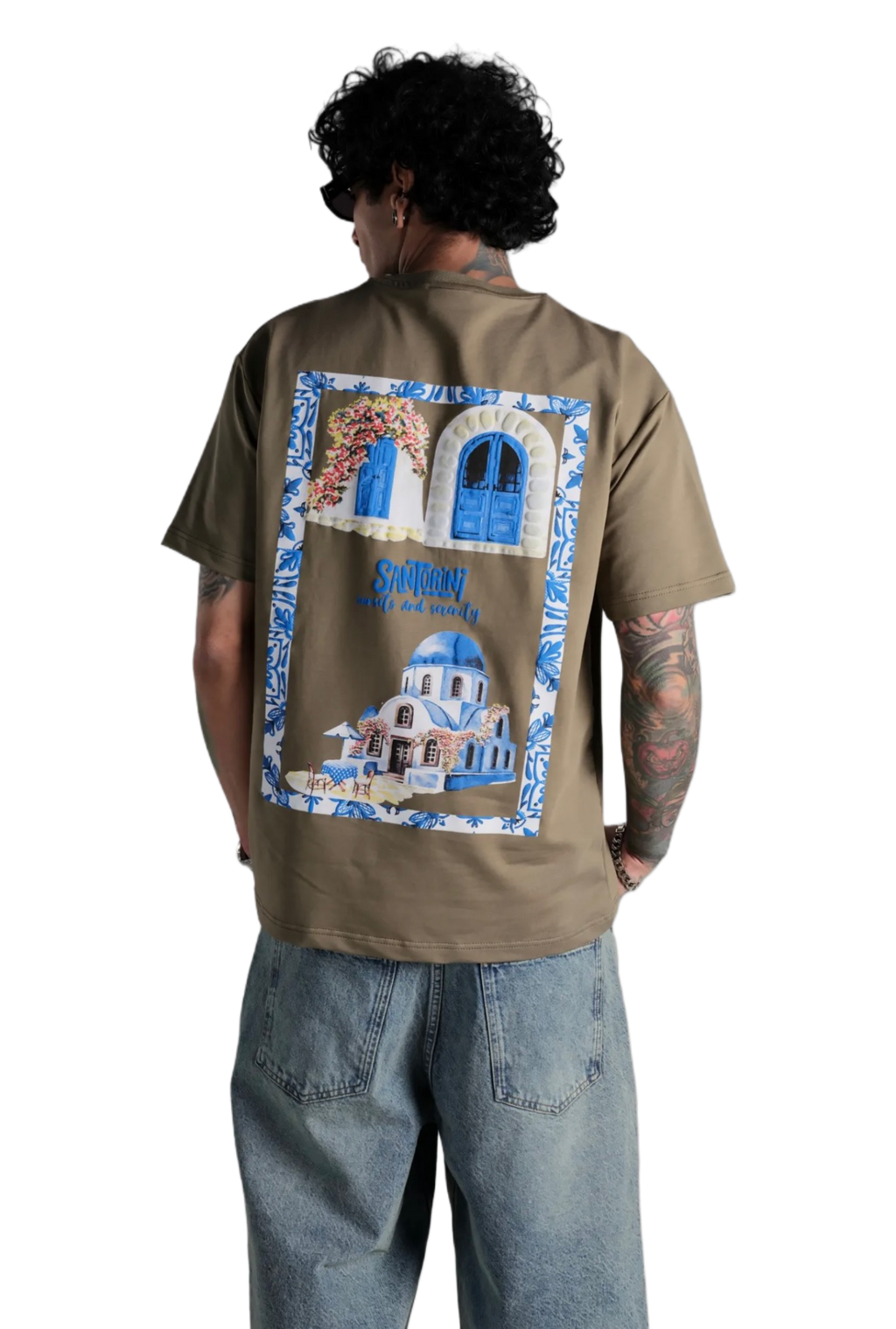 T-Shirt Santorini Oversized de Riches Paris
