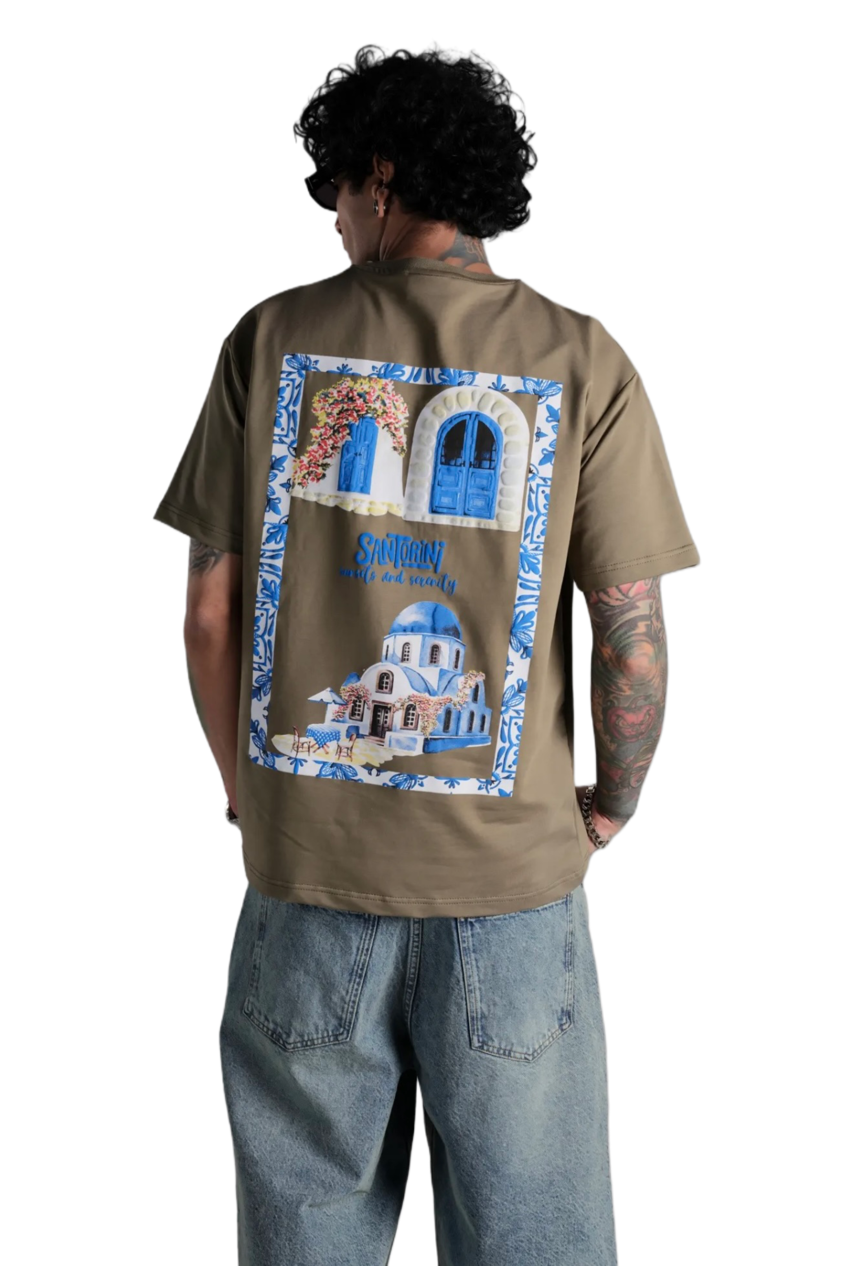 T-Shirt Santorini Oversized de Riches Paris