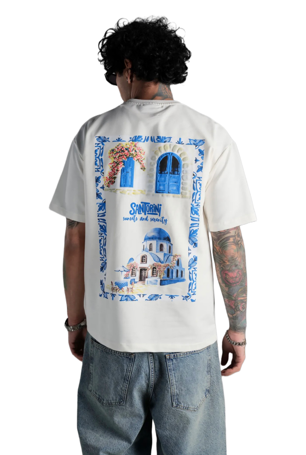 T-Shirt Santorini Oversized de Riches Paris