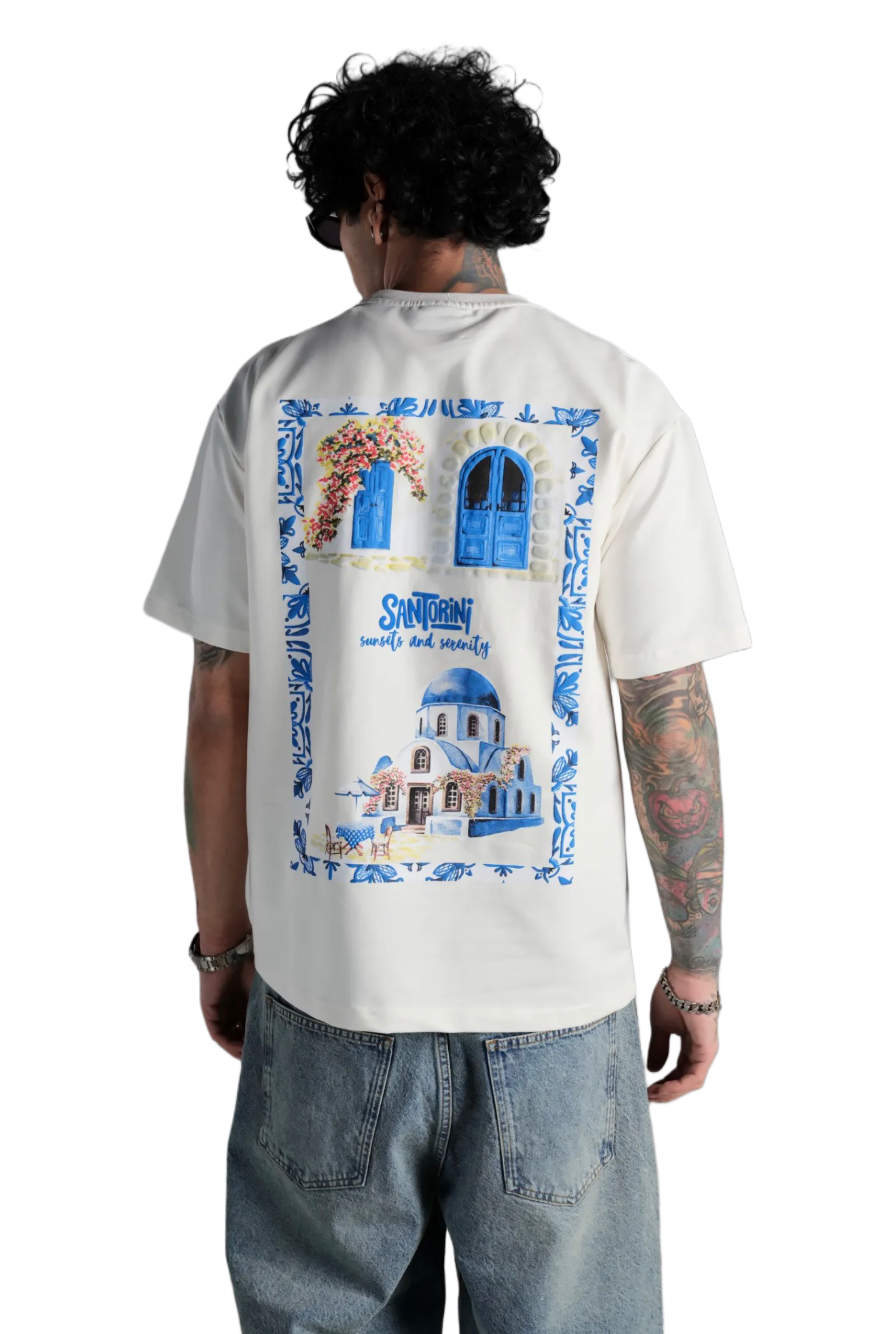 T-Shirt Santorini Oversized de Riches Paris