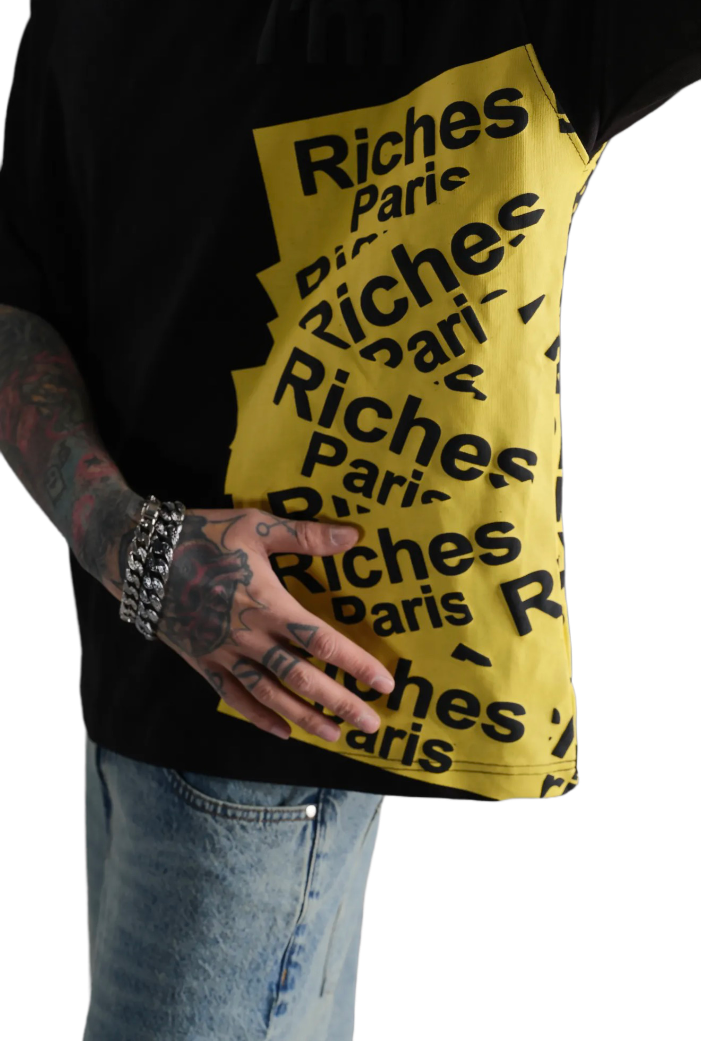 T-Shirt Scotch Jaune de Riches Paris