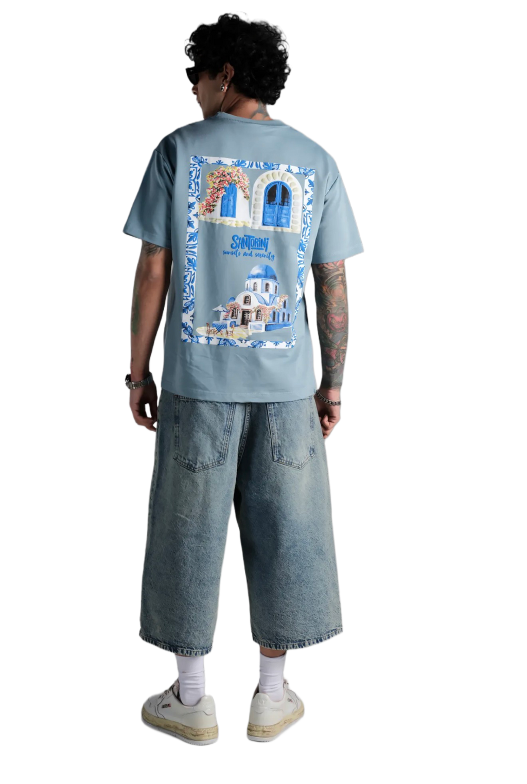T-Shirt Santorini Oversized de Riches Paris