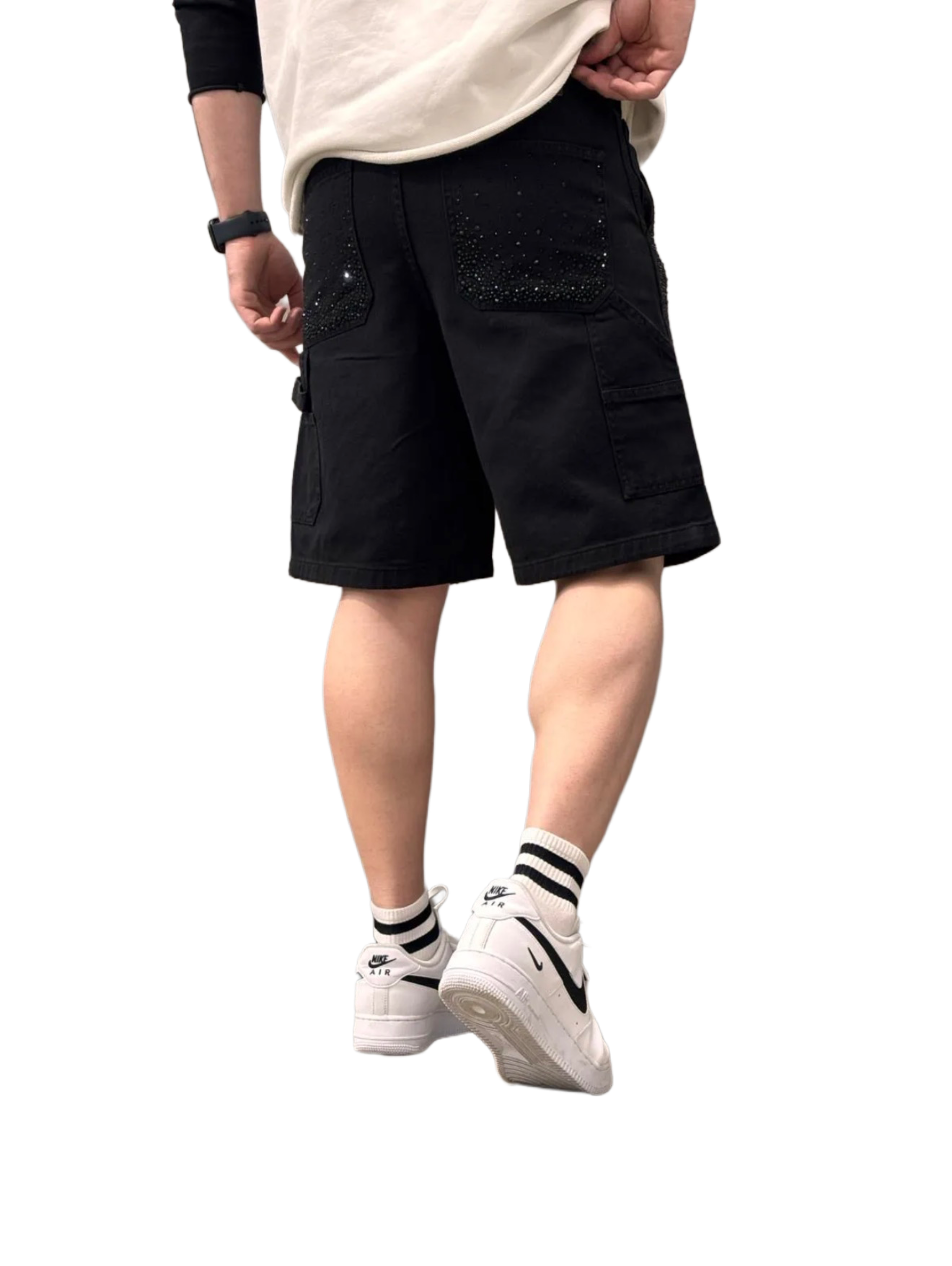 Short en Jeans Brillant de Riches Paris