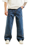 Jeans Oversized Bleu de Riches Paris