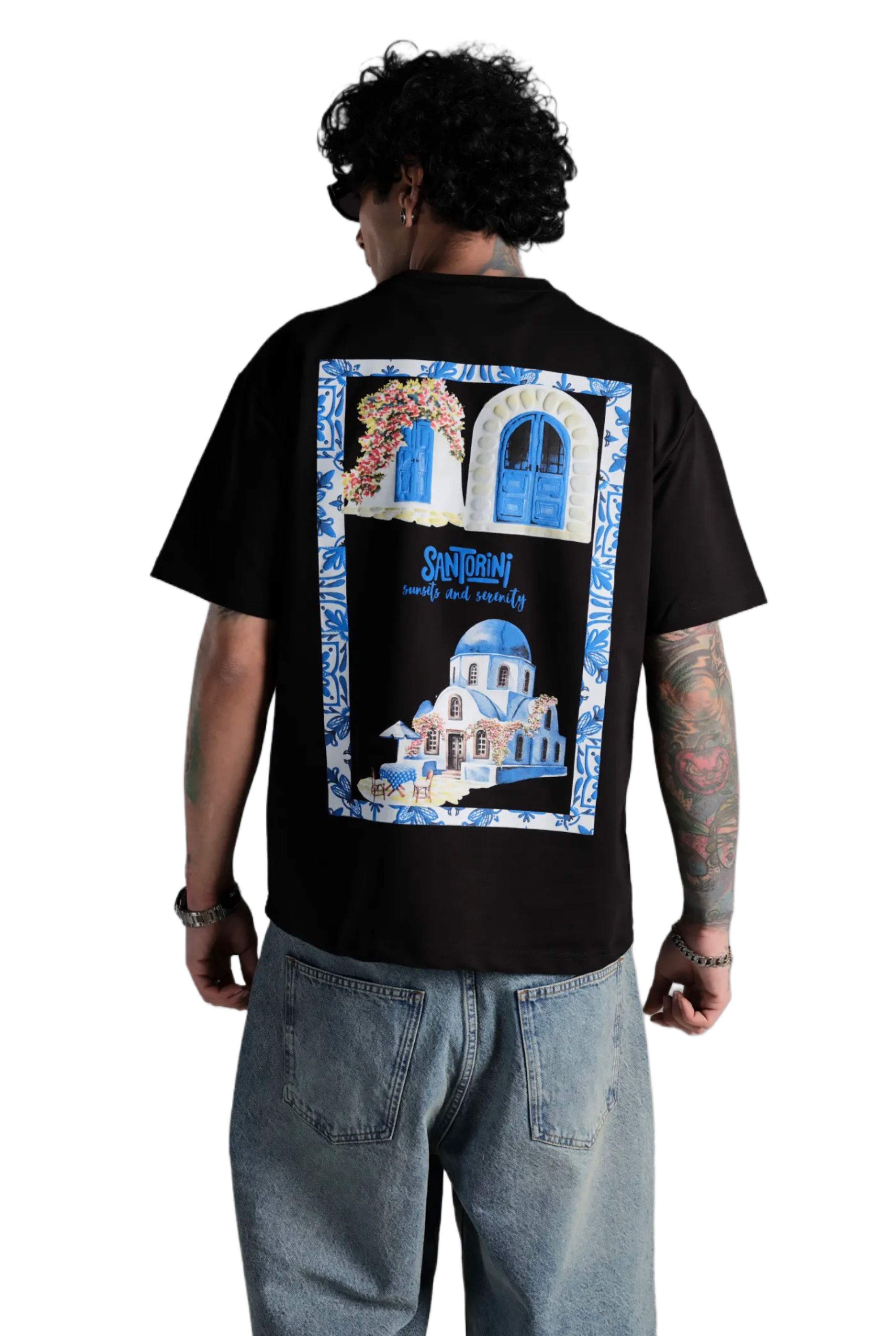 T-Shirt Santorini Oversized de Riches Paris