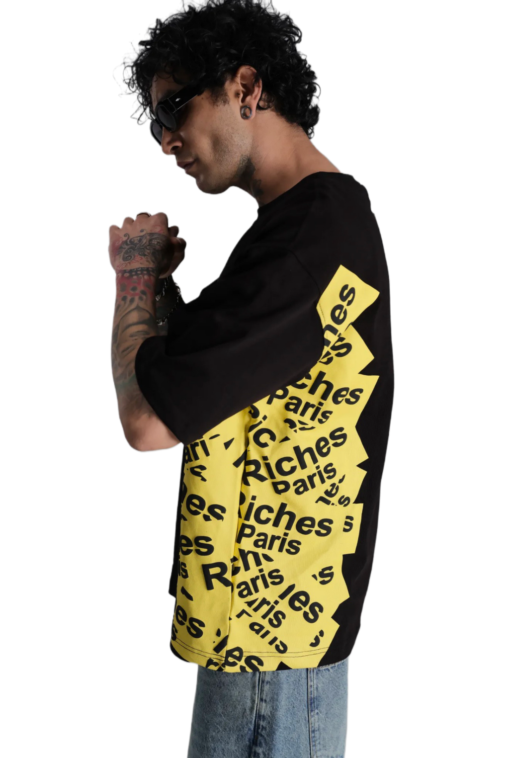 T-Shirt Scotch Jaune de Riches Paris