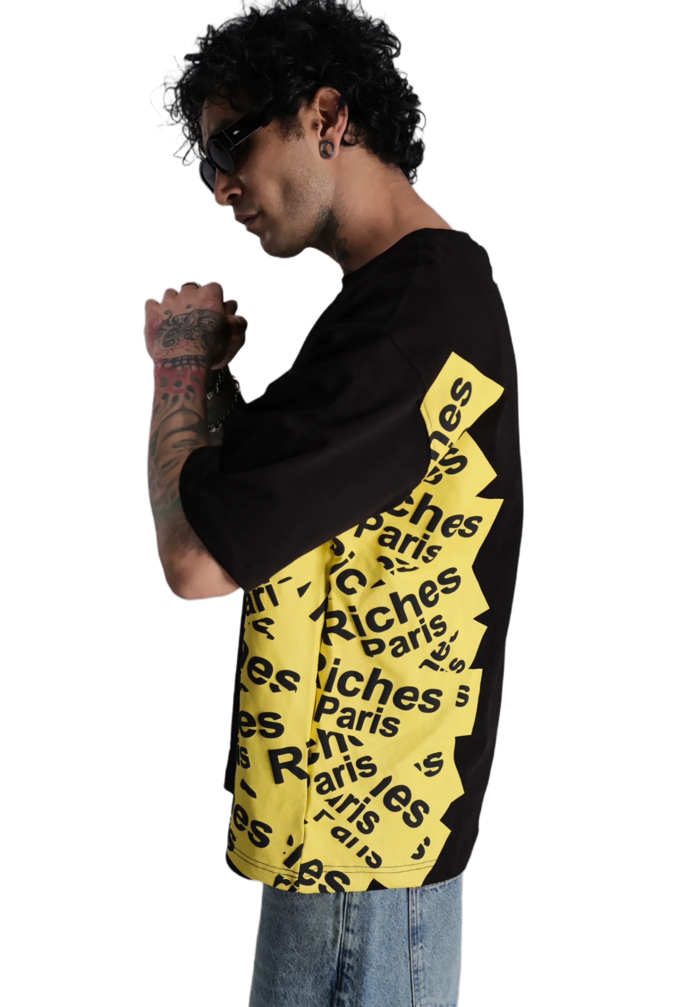 T-Shirt Scotch Jaune de Riches Paris