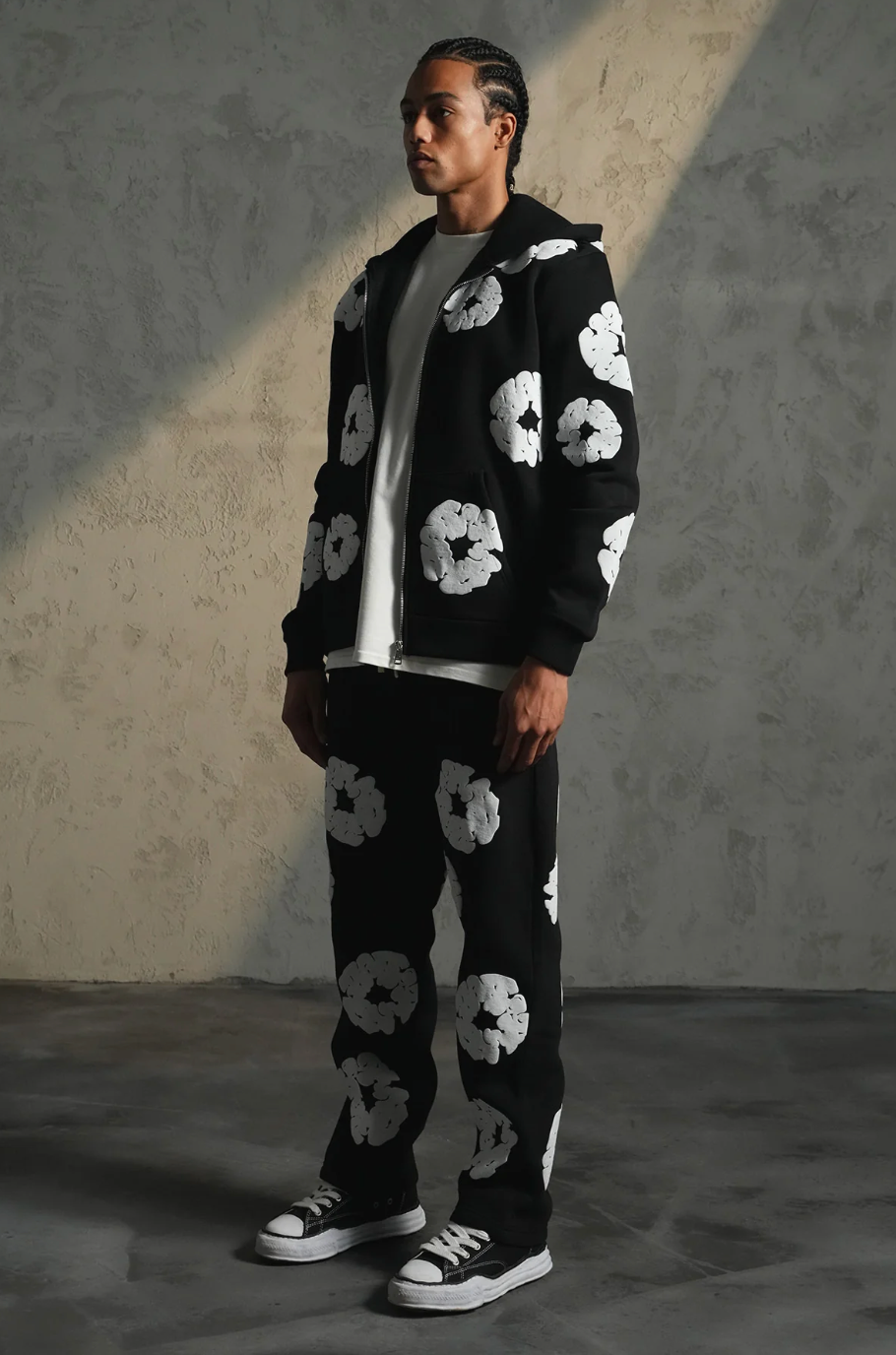 Ensemble Fleur Noir