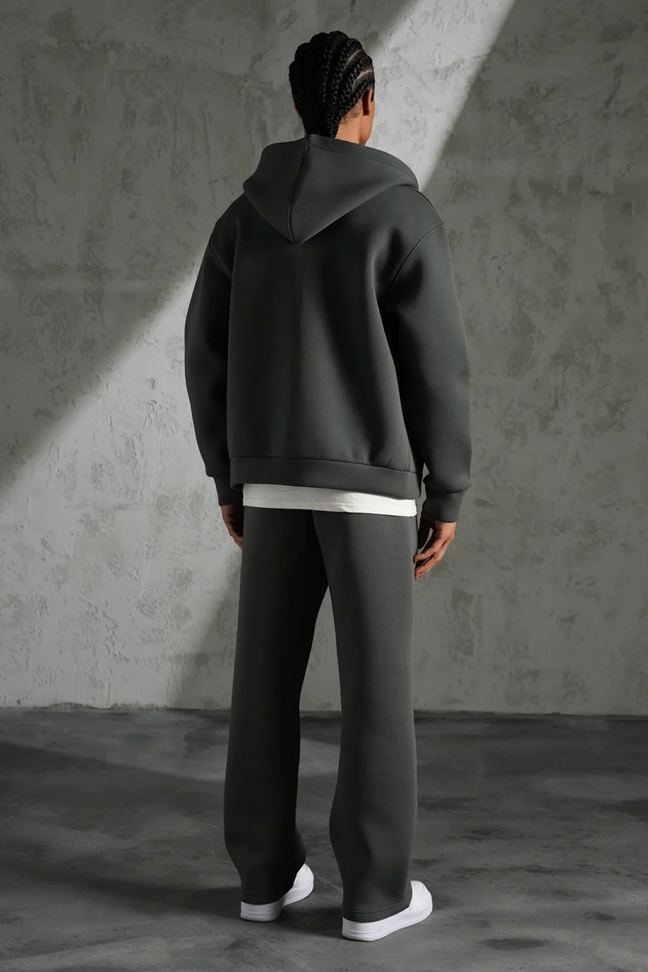 Ensemble Perles Gris Anthracite