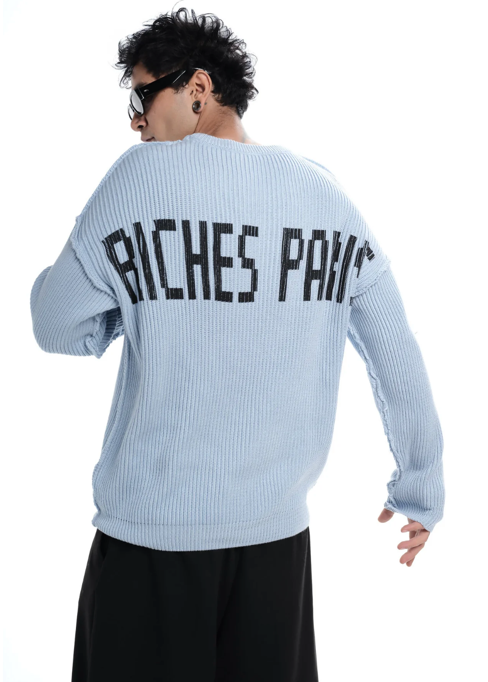 Pull Riches Paris Tricot Blue