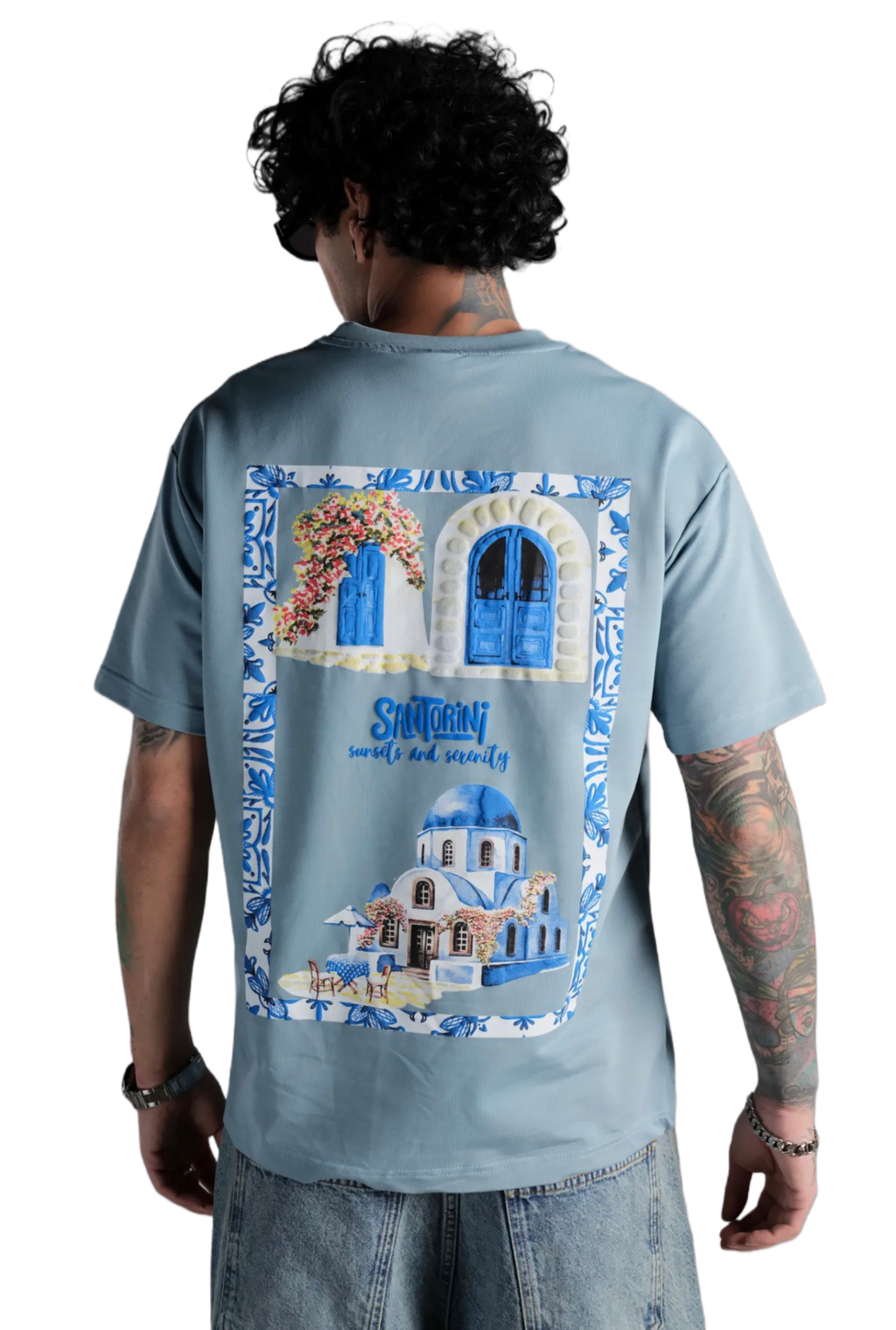 T-Shirt Santorini Oversized de Riches Paris