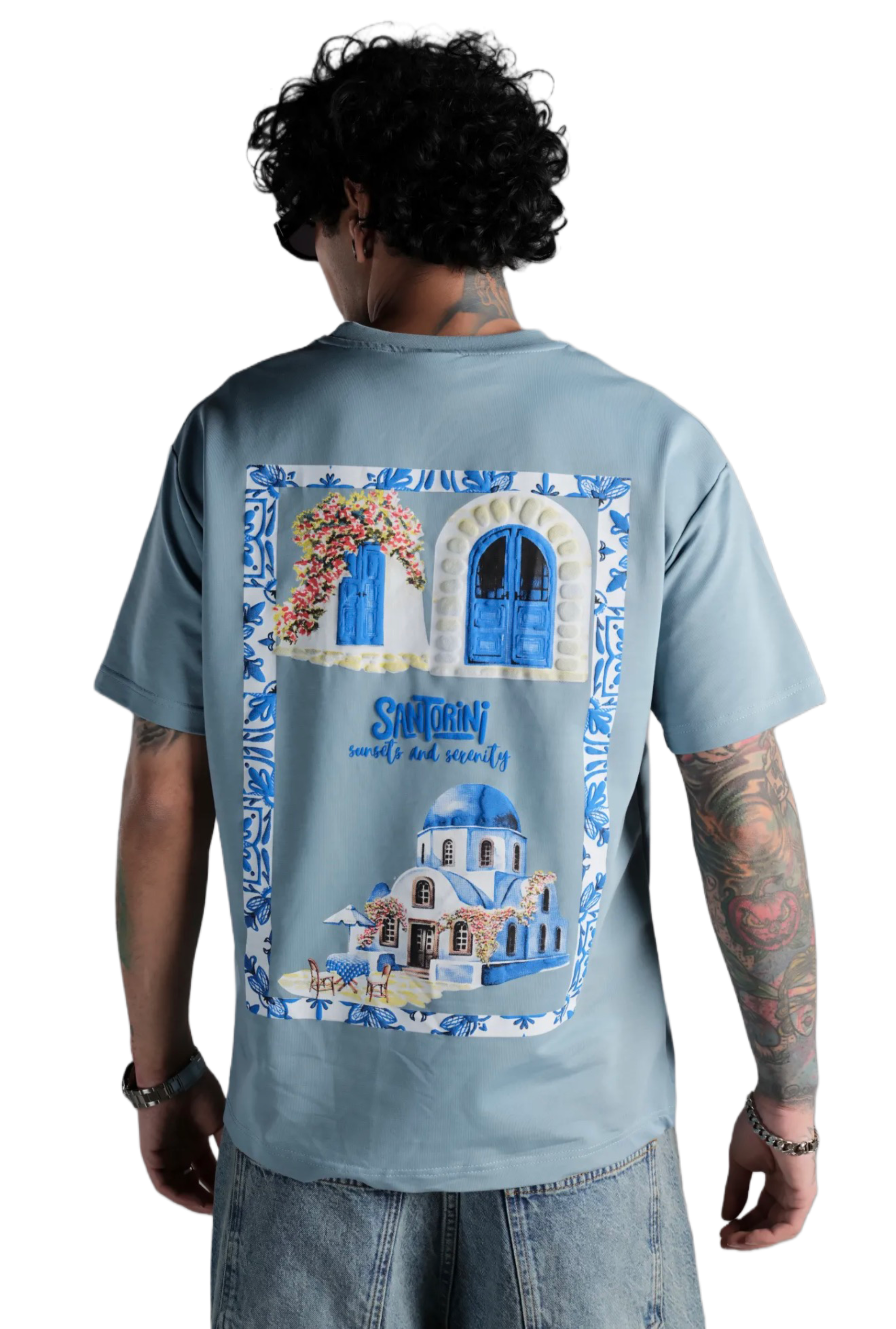 T-Shirt Santorini Oversized de Riches Paris