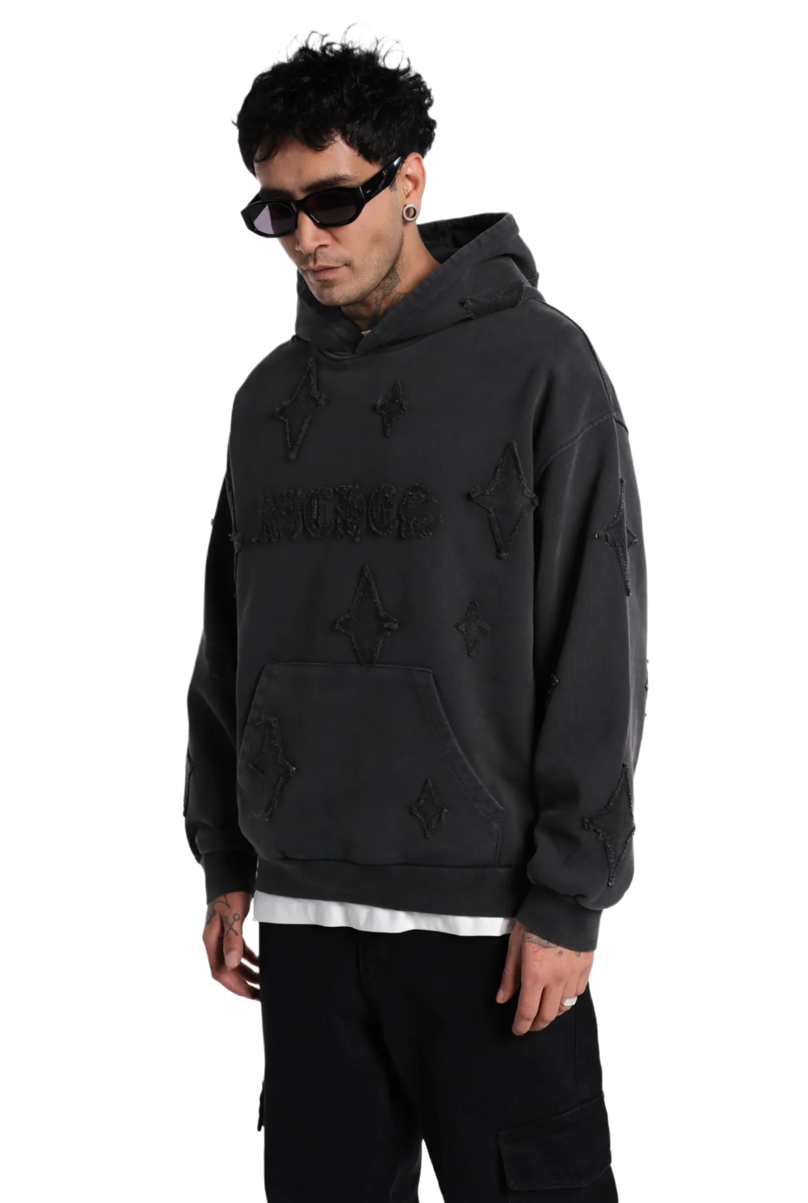 Sweat à Capuche étoile de Riches Paris