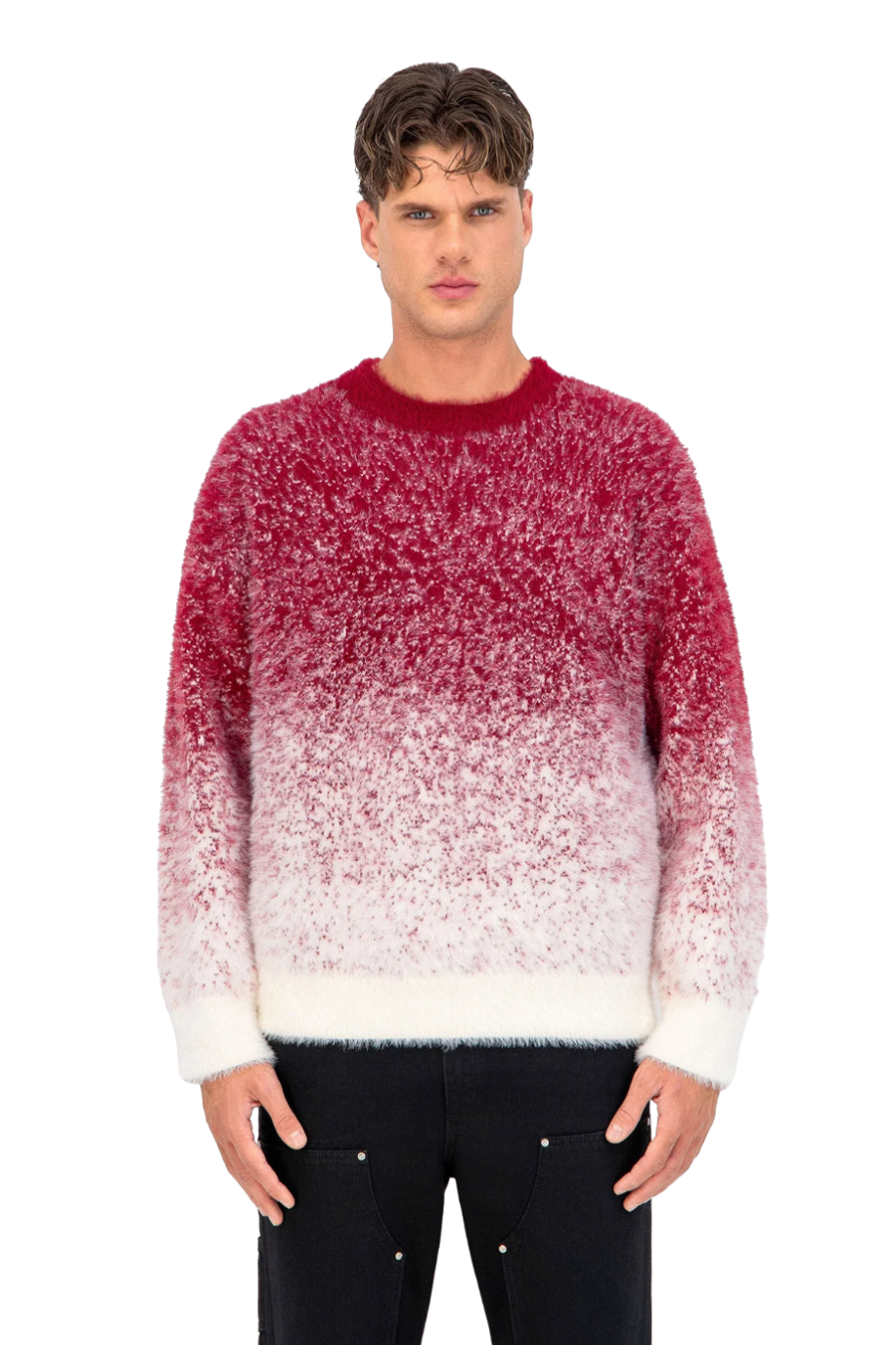 Fluffy Knit Pullover