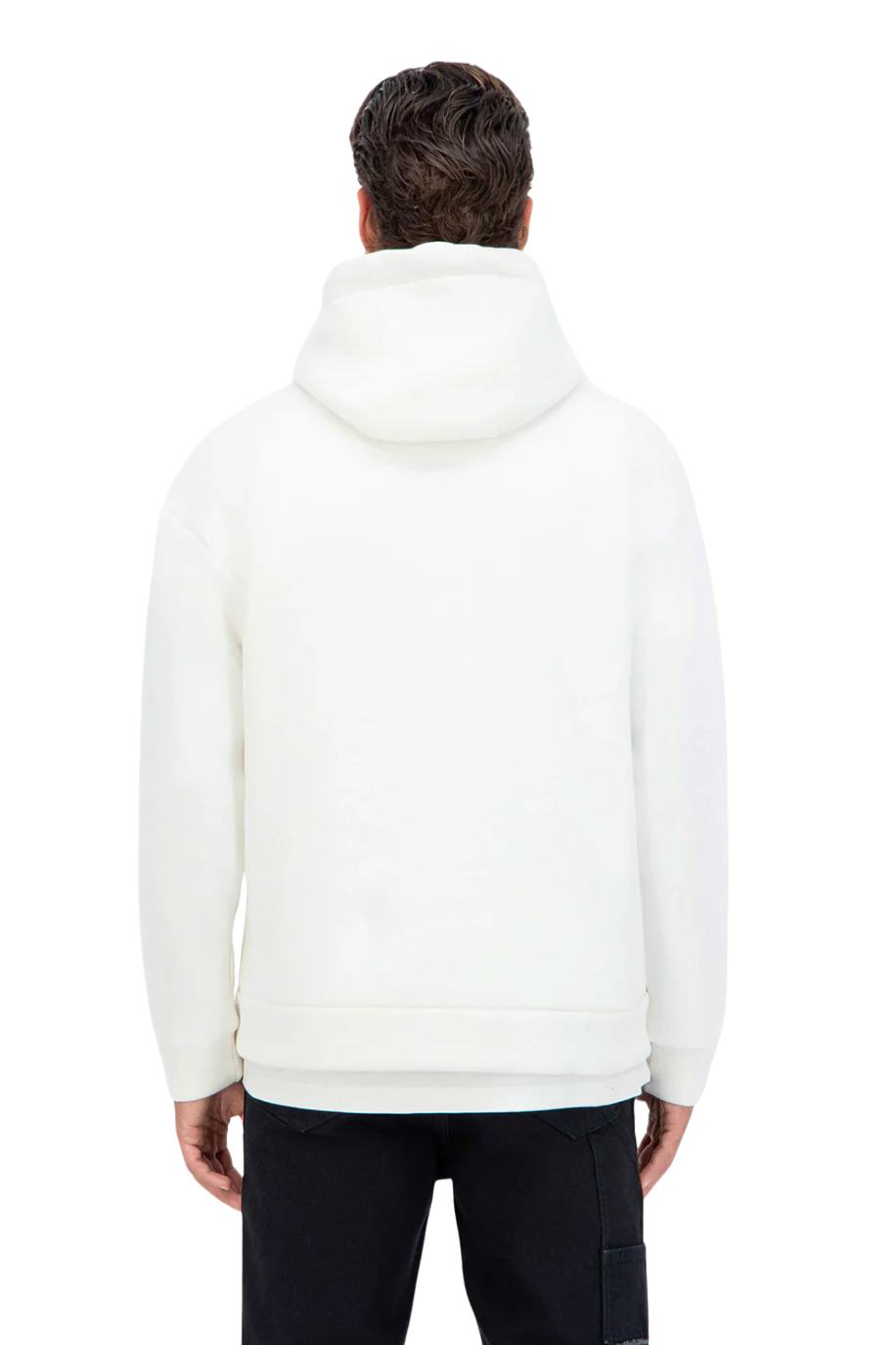 Cœur Chic Hoodie Blanc/Noir