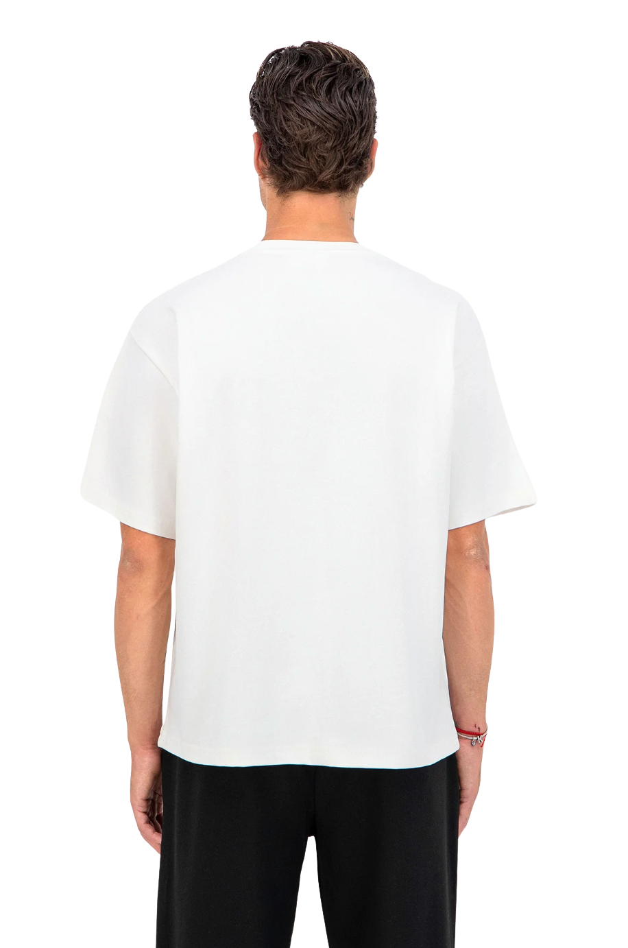 T-shirt Coeur Blanc/Rose
