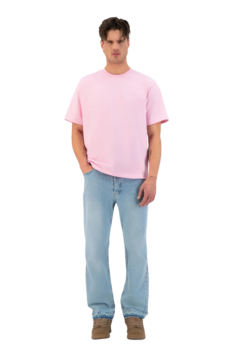 Regular Fit Puff Coeur T-Shirt