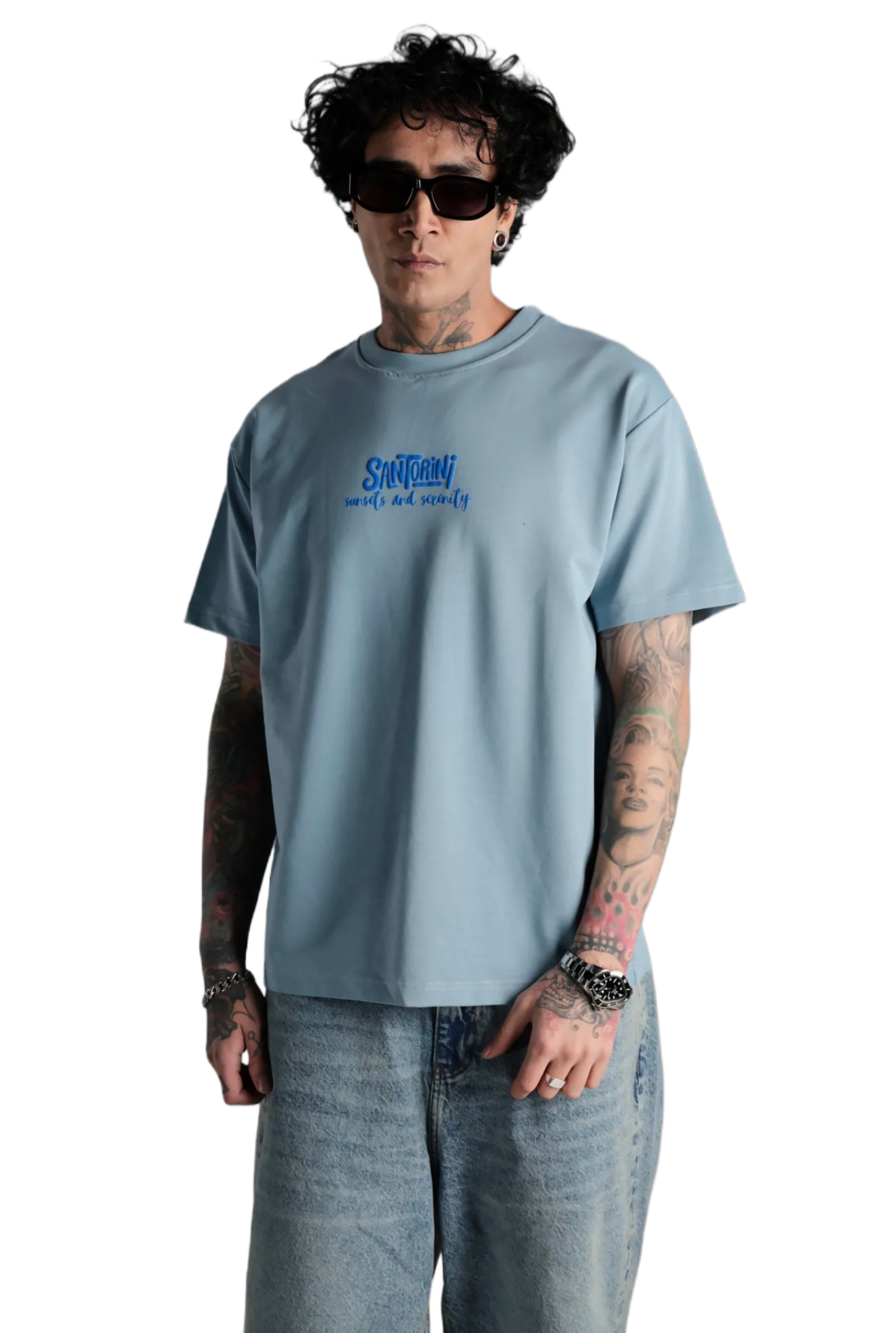 T-Shirt Santorini Oversized de Riches Paris