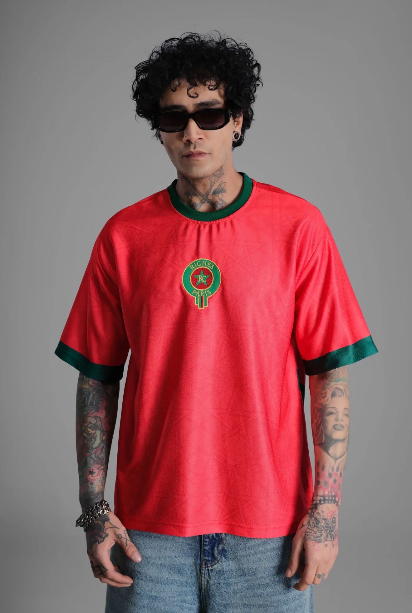 Maillot Vintage Oversize édition Maroc